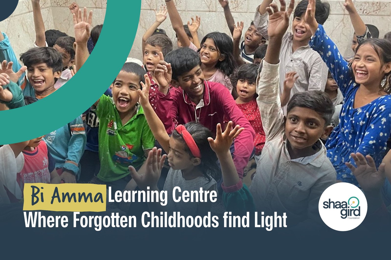 Shaagird Foundation Launches 'Bi Amma Learning Centre' in Underserved Community to Promote Education and Empowerment