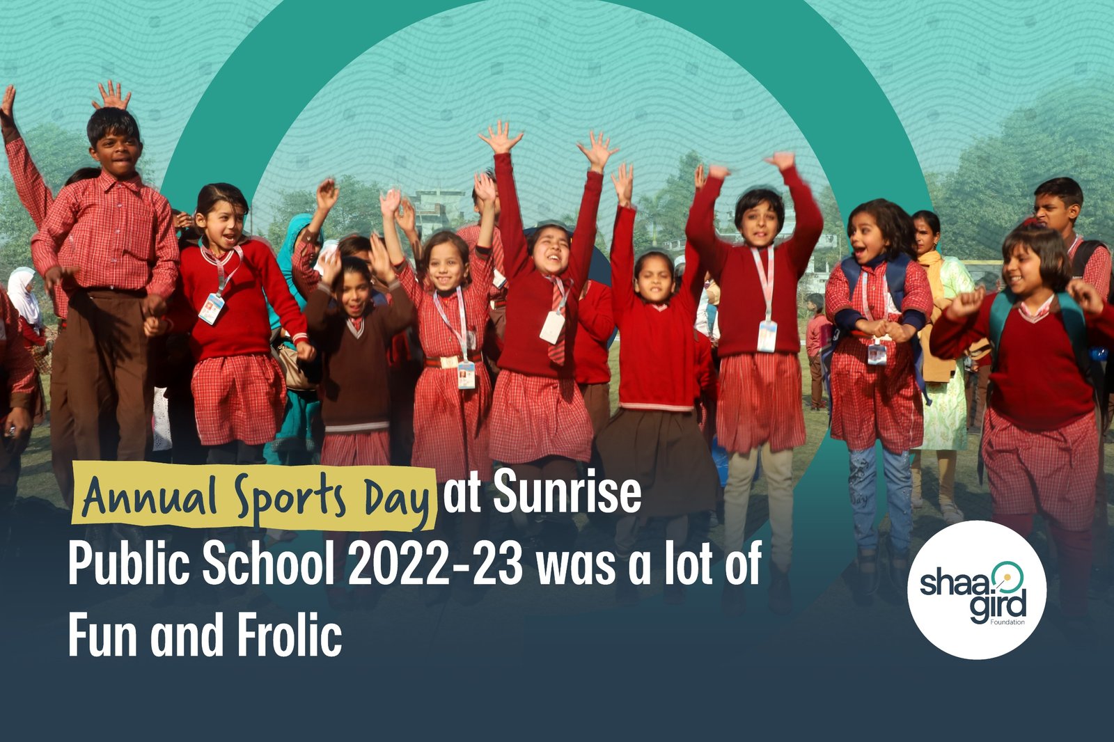 Annual Sports Day at Sunrise Public School 2022-23 was a lot of Fun and Frolic 