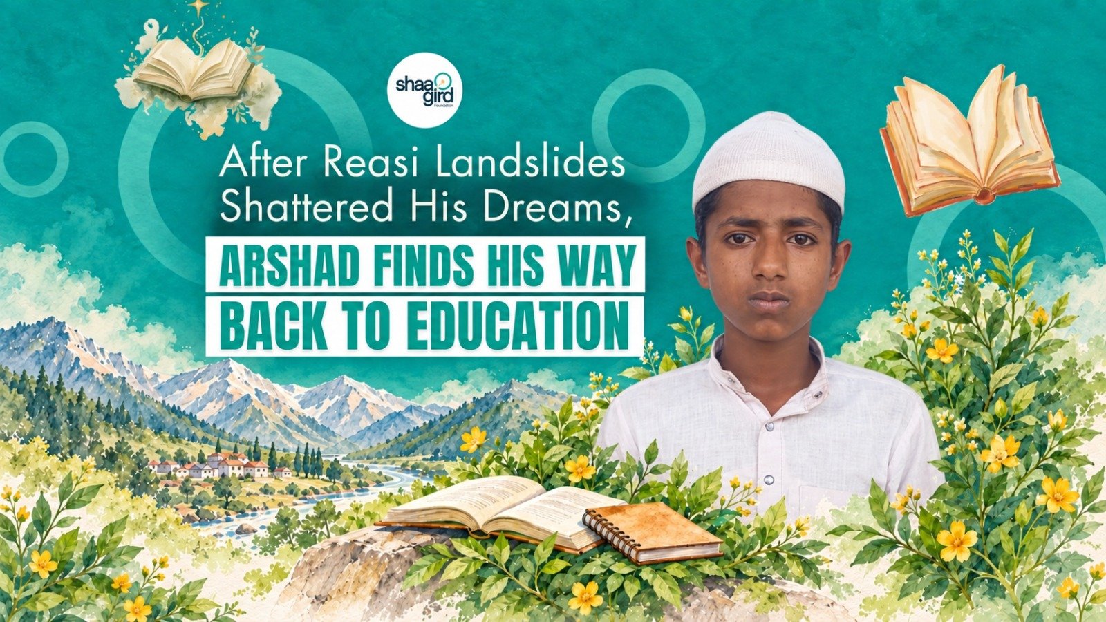 After Reasi Landslides Shattered His Dreams, Arshad Finds His Way Back To Education
