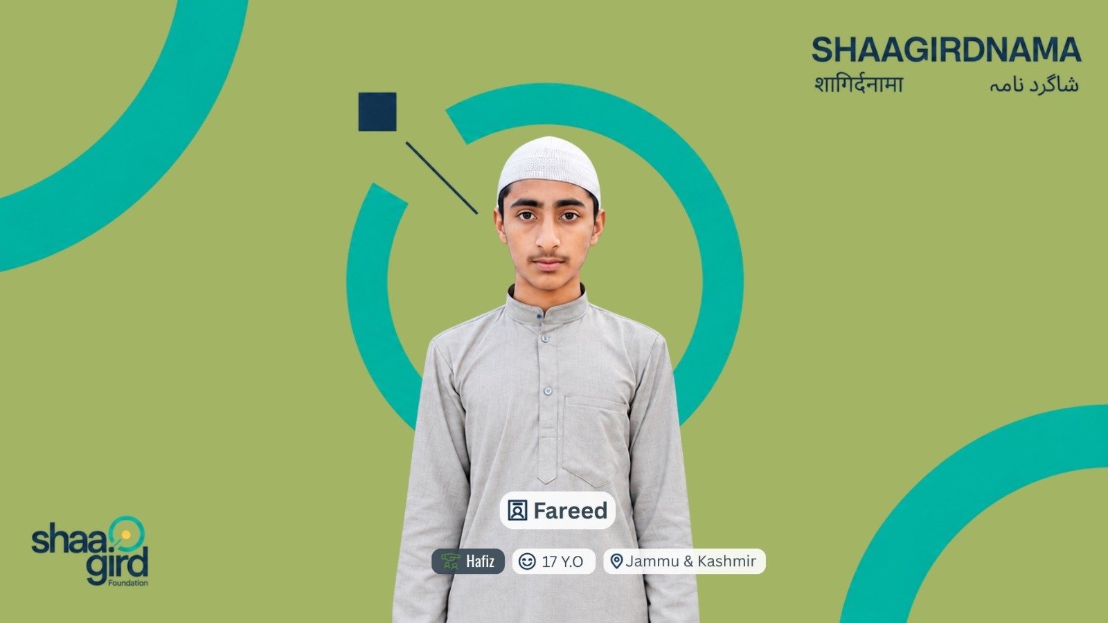 Amid Grief and Financial Hardship, Shaagird Foundation Helps Fareed Continue Learning