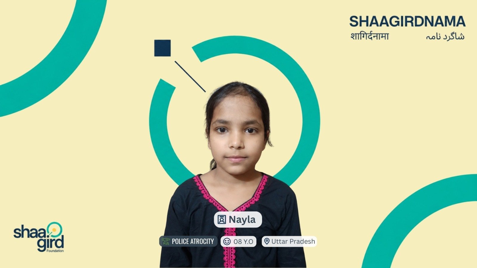 Shaagird Foundation Helps Nayla Continue Her Education After Losing Her Father in Sambhal Violence